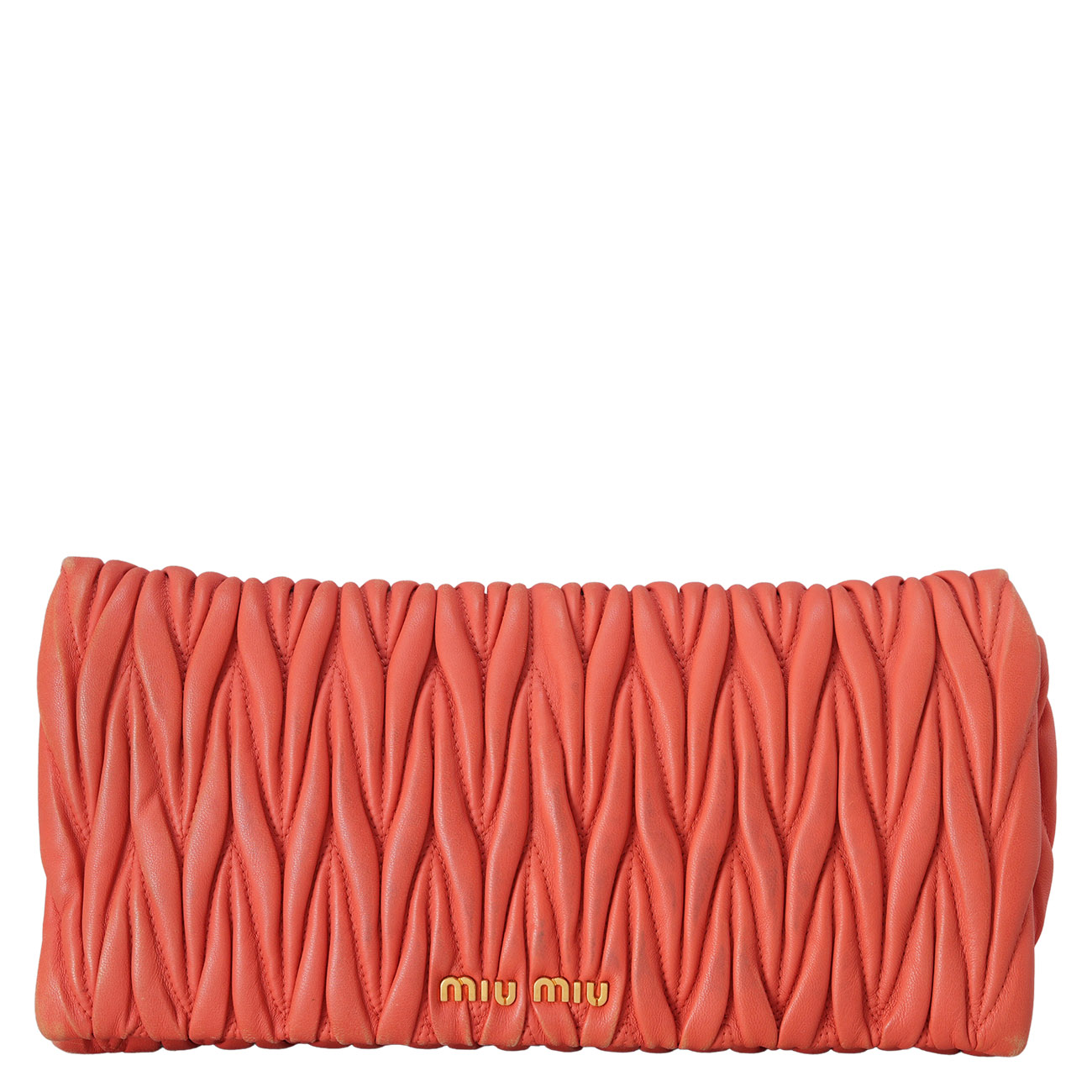 MIU MIU(USED)미우미우 RP345M 마틀라세 클러치 숄더백